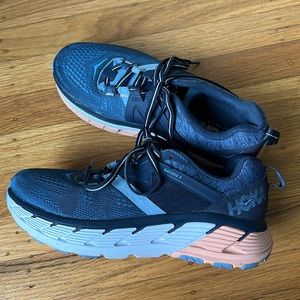 Hoka One One W Gaviota 2 Womens 7.5 Running Shoes Blue